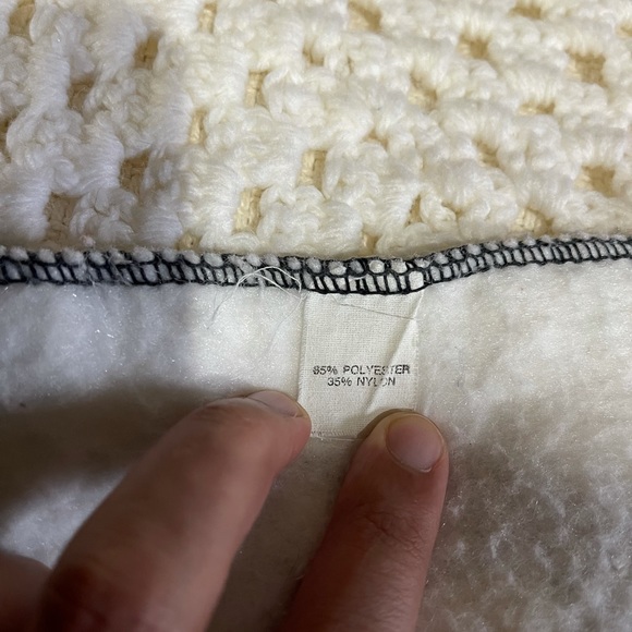 Rare Vintage Florida State FSU Blanket Made In USA - Picture 4 of 4